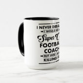 Lustiger Beruf/Beruf Super Cooler Trainer Tasse (Vorderseite Links)