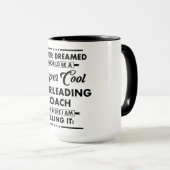 Lustiger Beruf/Beruf Super Cooler Trainer Tasse (VorderseiteRechts)