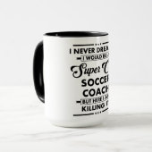 Lustiger Beruf/Beruf Super Cooler Trainer Tasse (Vorderseite Links)