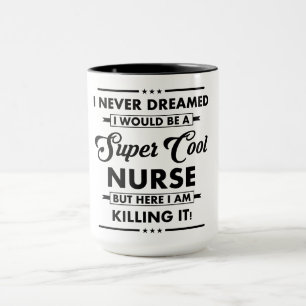 Lustiger Beruf/Profession Super Cooler Krankenpfle Tasse