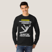 Lustiger Berufstrinker-Tauchbar-Pub-Crawl-T T-Shirt (Vorne ganz)