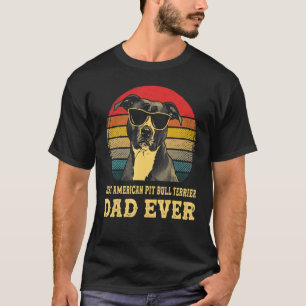 Lustiger bester amerikanischer Pit Bull-Vater jema T-Shirt