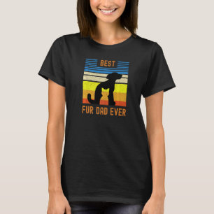 Lustiger Bester Fell-Vater Aller Zeiten Vintage Re T-Shirt