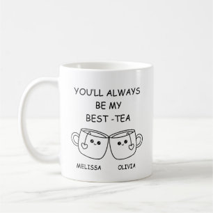 Lustiger bester Freund, personalisiertes Geschenk  Kaffeetasse