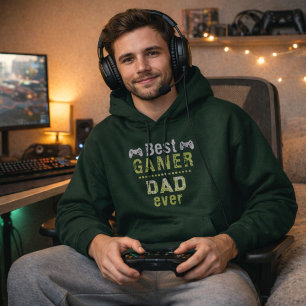 Lustiger Bester Gamer-Vater Aller Zeiten Vater Hoodie