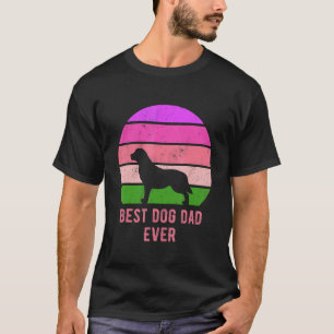 Lustiger bester Golden Retriever Hund Papa überhau T-Shirt
