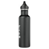 Lustiger bester kahler Vater überhaupt Edelstahlflasche (Rechts)