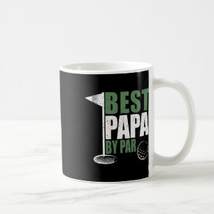 Lustiger bester Papa Par zum Vatertag Golf Dad Opa Kaffeetasse