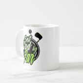 Lustiger bester Vater durch Kaffeetasse (Vorderseite Links)