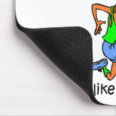 Lustiger Betrieb Mousepad (Ecke)