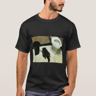 Lustiger betrunkener Panda Waschbär T-Shirt