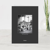 Lustiger Biber Geburtstag Karte (Rückseite)