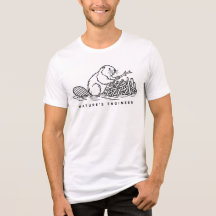 Lustiger Biber-Ingenieur Natur-Ingenieur