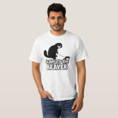 Lustiger Biber T-Shirt (Vorne ganz)