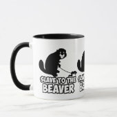 Lustiger Biber Tasse (Links)