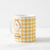 Lustiger Bienen-Golf-Geschenk-Kaffeebecher Kaffeetasse (Vorderseite Links)