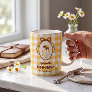 Lustiger Bienen-Golf-Geschenk-Kaffeebecher Kaffeetasse