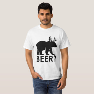 Lustiger Bier-Wortspiel-Gag-T - Shirt