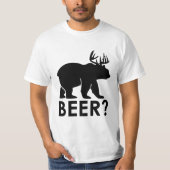 Lustiger Bier-Wortspiel-Gag-T - Shirt (Vorderseite)