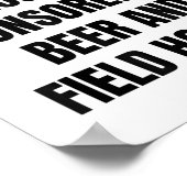 Lustiger Bierliebhaber Meine gute Laune wird von F Poster (Ecke)