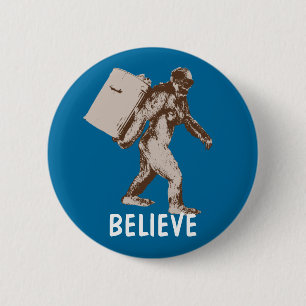 Lustiger Bigfoot Button