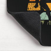 Lustiger Bigfoot, der Labrador Retriever Dad S spa Mousepad (Ecke)