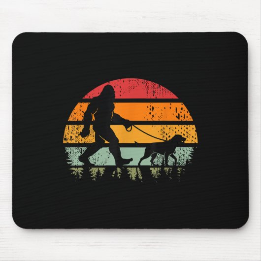 Lustiger Bigfoot, der Labrador Retriever Dad S spa Mousepad (Vorne)