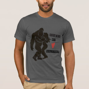 Lustiger BigFoot „Du bist mein Squatchy“ Romantisc T-Shirt