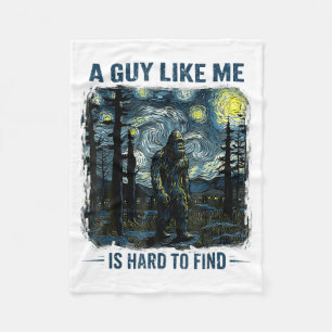 Lustiger Bigfoot Ein Typ Wie Ich Ist Schwer Im Wal Fleecedecke