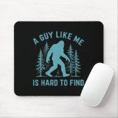 Lustiger Bigfoot Ein Typ wie ich ist schwer im Wal Mousepad (Mit Mouse)