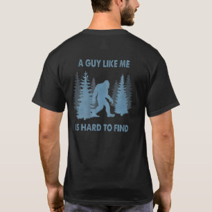 Lustiger Bigfoot Ein Typ wie ich ist schwer im Wal T-Shirt