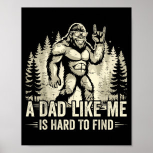 Lustiger Bigfoot, einen Vater wie ihn zu finden is Poster