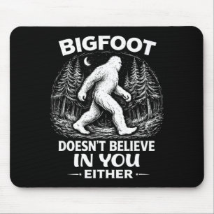 Lustiger Bigfoot für Männer & Frauen Camping Wande Mousepad