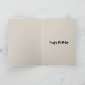 Lustiger Bigfoot-Geburtstag Karte (Innenseite)