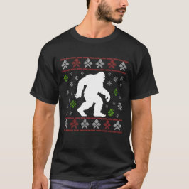 LUSTIGER BIGFOOT HÄSSLICHER WEIHNACHTSPULLI WEIHNA T-Shirt