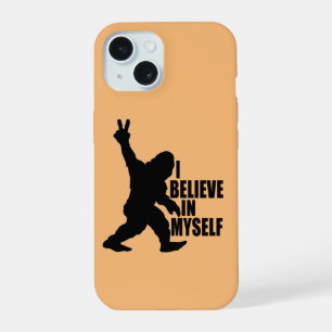 Lustiger Bigfoot - Ich glaube an mich selbst iPhone 15 Hülle