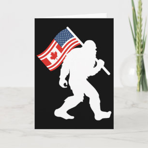 Lustiger Bigfoot Kanada Der 51 Staat Trump Kanada Karte