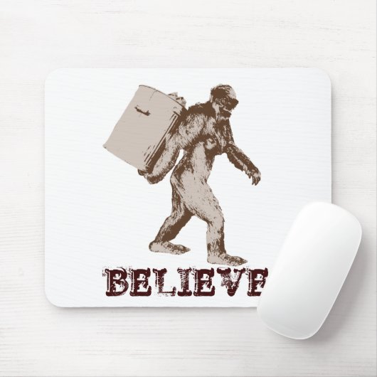 Lustiger Bigfoot Mousepad (Mit Mouse)