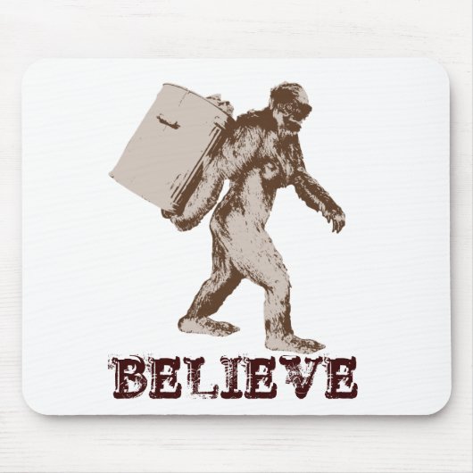 Lustiger Bigfoot Mousepad (Vorne)