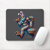 Lustiger Bigfoot-Osterhase - Sasquatch mit Ostern Mousepad (Mit Mouse)