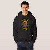 Lustiger Bigfoot-Programmierer Coding Later Humor Hoodie (Vorne ganz)