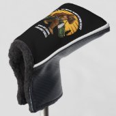 Lustiger Bigfoot-Puttercover Golf Headcover (3/4 Vorderseite)