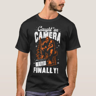 Lustiger Bigfoot Sasquatch endlich auf Kamera erwi T-Shirt