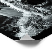 Lustiger Bigfoot Sasquatch Halloween  Poster (Ecke)