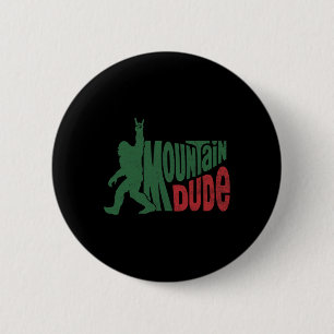 Lustiger Bigfoot Sasquatch Wander Geschenk für Ber Button
