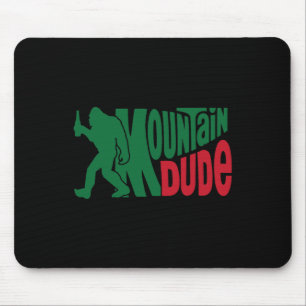 Lustiger Bigfoot Sasquatch Wander Geschenk für Ber Mousepad
