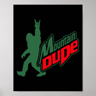 Lustiger Bigfoot Sasquatch Wander Geschenke für Be Poster