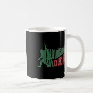 Lustiger Bigfoot-Wanderberg-Typ-Design Kaffeetasse
