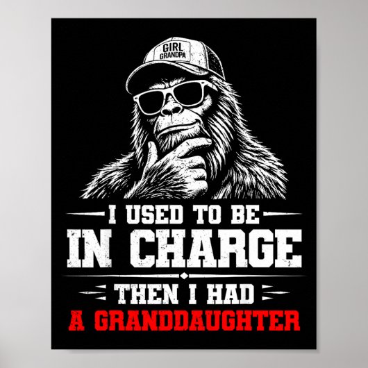 Lustiger Bigfoot war früher verantwortlich, hatte Poster (Vorne)