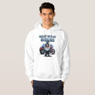 Lustiger Biker-Gnom-Hoodie Hoodie